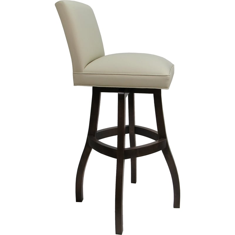 Pemberly Row Extra Tall Wood Bar Stool 34
