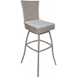 Pemberly Row Outdoor or Indoor Extra Tall Metal Bar Stool 34