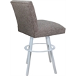 Pemberly Row Swivel Metal Counter Stool 26
