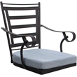 Pemberly Row Outdoor/Indoor Swivel Bar Stool 30