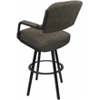 Pemberly Row Swivel Metal Bar Stool 30