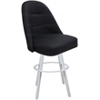 Pemberly Row Swivel Metal Bar Stool 30