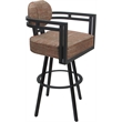 Pemberly Row Swivel Metal Extra Tall Stool 34