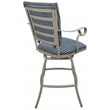 Pemberly Row Outdoor Patio Extra Tall Stool 35