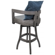 Pemberly Row Swivel Wood Counter Stool 26