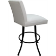 Pemberly Row Swivel Metal Counter Stool 26