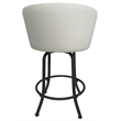 Pemberly Row Extra Tall Swivel Metal Bar Stool 34