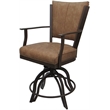 Pemberly Row Swivel Tilt Metal Counter Stool 26
