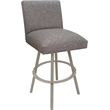Pemberly Row Swivel Metal Extra Tall Stool 34