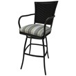 Pemberly Row Outdoor Extra Tall Patio Bar Stool 34