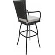 Pemberly Row Outdoor or Indoor Extra Tall Bar Stool 34