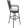 Pemberly Row Outdoor or Indoor Extra Tall Bar Stool 34