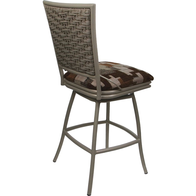 Pemberly Row Outdoor Indoor Armless Counter Stool 26