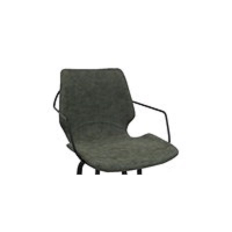 Pemberly Row Swivel Metal Bar Stool 30