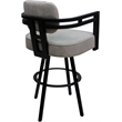 Pemberly Row Swivel Metal Bar Stool 30