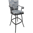 Pemberly Row Outdoor/Indoor Extra Tall Bar Stool 34