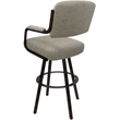 Pemberly Row Swivel Metal Bar Stool 30