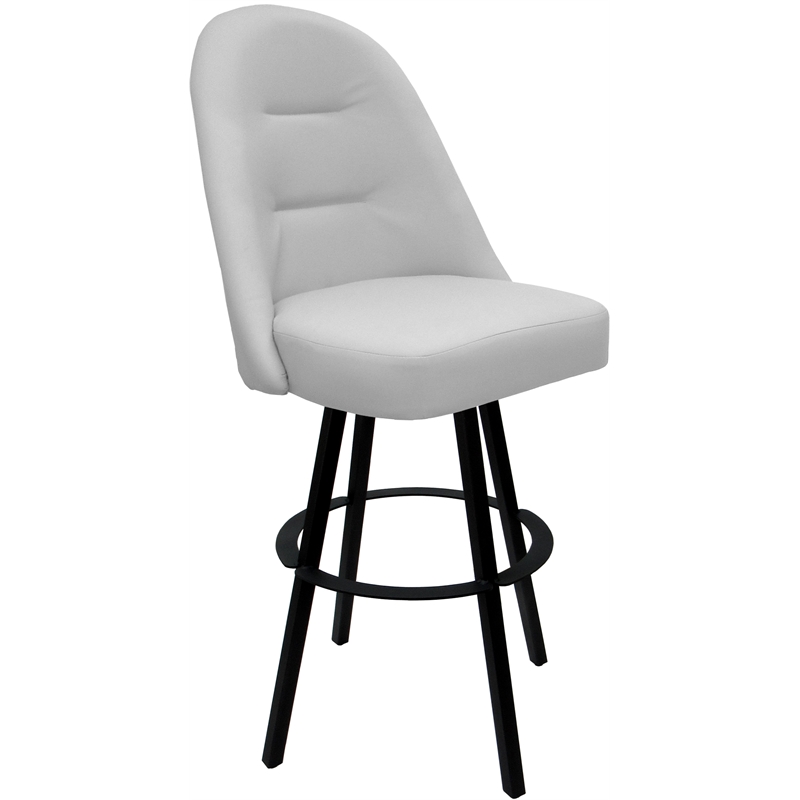 Pemberly Row Swivel Metal Counter Stool 26