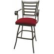 Pemberly Row Outdoor Swivel Bar Stool 30