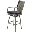 Pemberly Row Outdoor/Indoor Swivel Counter Stool 26