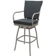 Pemberly Row Outdoor/Indoor Swivel Counter Stool 26