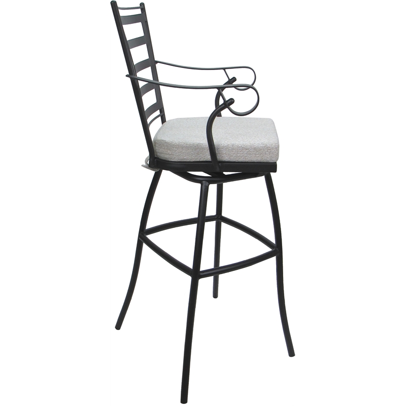 Pemberly Row Outdoor or Indoor Extra Tall Bar Stool 34