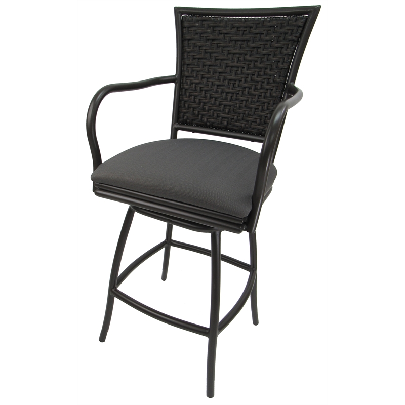 Pemberly Row Outdoor Counter Stool 26