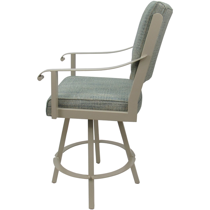 Pemberly Row Counter Bar Stool Swivel Metal 26