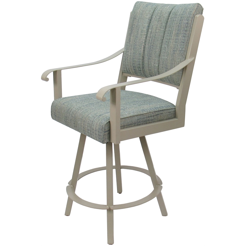 Pemberly Row Counter Bar Stool Swivel Metal 26