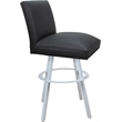 Pemberly Row Swivel Metal Bar Stool 30