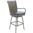 Pemberly Row Outdoor/Indoor Swivel Counter Stool 26