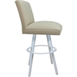 Pemberly Row Swivel Metal Extra Tall Stool 34