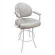 Pemberly Row Swivel Counter Metal Bar Stool 26