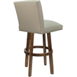 Pemberly Row Swivel Wood Bar Stool 30