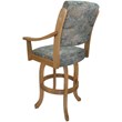Pemberly Row Solid Wood Bar Stool 30
