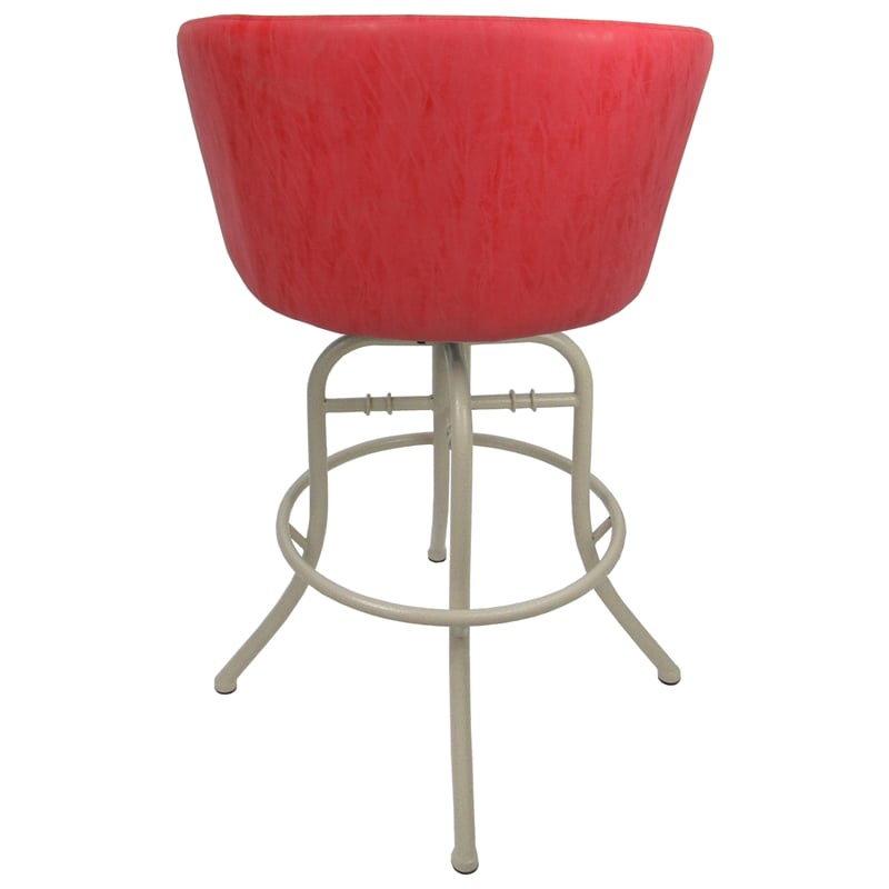 Pemberly Row Swivel Tilt Metal Bar Stool 30