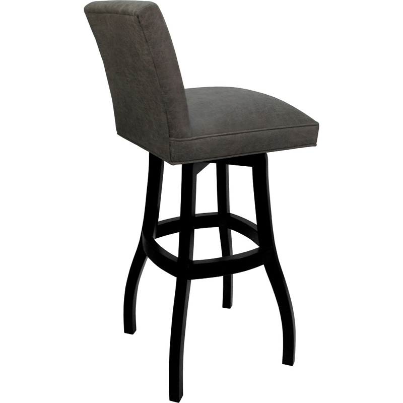 Pemberly Row Extra Tall Solid Wood Bar Stool 34