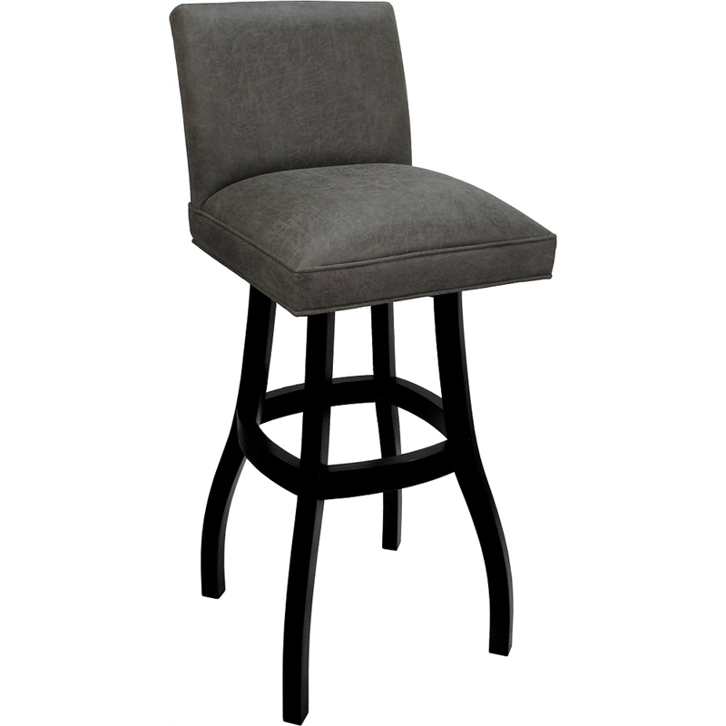 Pemberly Row Extra Tall Solid Wood Bar Stool 34