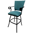 Pemberly Row Swivel Outdoor Bar Stool 30