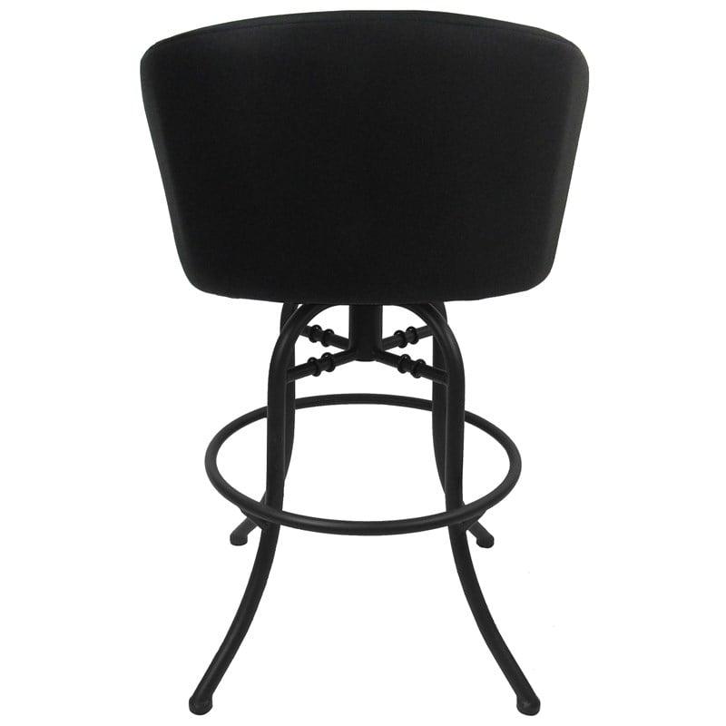 Pemberly Row Swivel Tilt Metal Bar Stool 30