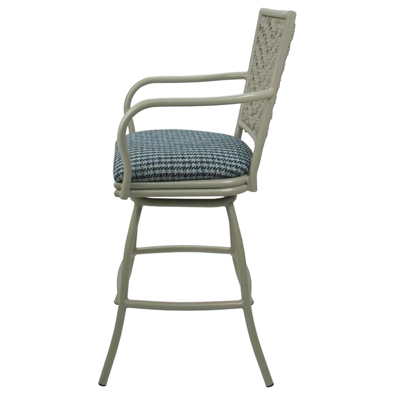 Pemberly Row Outdoor Patio Bar Stool 30