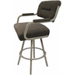 Pemberly Row Swivel Counter Metal Bar Stool 26