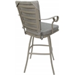 Pemberly Row Outdoor/Indoor Extra Tall Bar Stool 34