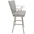 Pemberly Row Outdoor/Indoor Extra Tall Bar Stool 34