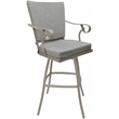 Pemberly Row Outdoor/Indoor Extra Tall Bar Stool 34