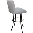 Pemberly Row Swivel Metal Extra Tall Stool 34