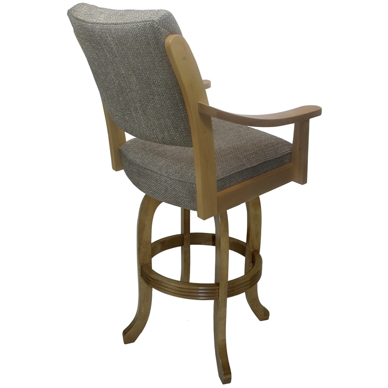 Pemberly Row Solid Wood Bar Stool 30