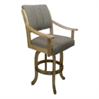 Pemberly Row Solid Wood Bar Stool 30