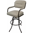 Pemberly Row Swivel Tilt Metal Bar Stool 30