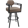 Pemberly Row Swivel Metal Counter Stool 26